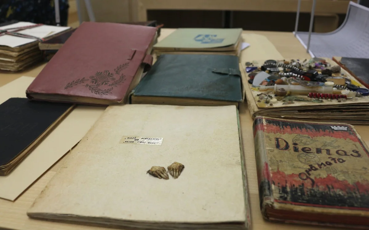 At the Archives of Latvian Folklore